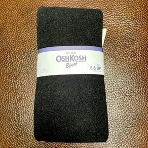 Oshkosh B’gosh brand new 2pack girl’s tights (black & off white) for 8 & UP